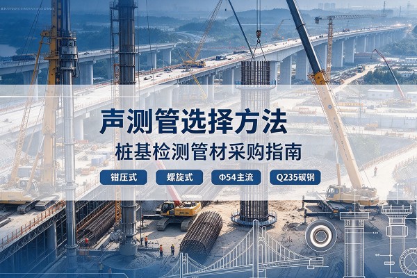 金牛声测管选型标准