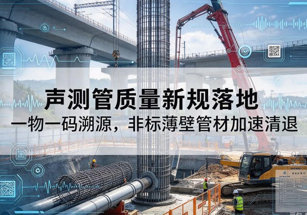 金牛声测管质量新规落地，一物一码溯源，非标薄壁管材加速清退